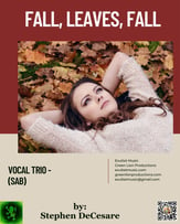 Fall, Leaves, Fall Vocal Solo & Collections sheet music cover